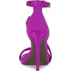 image:imageJessica Simpson Womens Rayli Ankle Strap Heeled SandalElectric Mulberry Satin