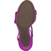 image:imageJessica Simpson Womens Rayli Ankle Strap Heeled SandalElectric Mulberry Satin