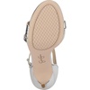 image:imageJessica Simpson Womens Rayli Ankle Strap Heeled SandalSilver Mirror Metallic