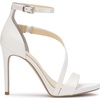 image:imageJessica Simpson Womens Rayli Ankle Strap Heeled SandalWhite Satin