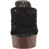 image:imageJessica Simpson Womens Shelbie Block Heel Platform MuleBlack Macrame