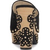 image:imageJessica Simpson Womens Shelbie Block Heel Platform MuleBlack Supreme Microsuede