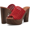 image:imageJessica Simpson Womens Shelbie Block Heel Platform MuleDahlia Red