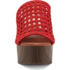 image:imageJessica Simpson Womens Shelbie Block Heel Platform MuleDahlia Red