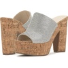 image:imageJessica Simpson Womens Shelbie Block Heel Platform MuleSilver