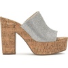 image:imageJessica Simpson Womens Shelbie Block Heel Platform MuleSilver