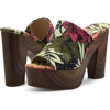 image:imageJessica Simpson Womens Shelbie Block Heel Platform MuleTropical Multi Lily of Jungle