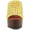 image:imageJessica Simpson Womens Shelbie Block Heel Platform MuleYellow
