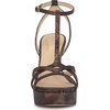 image:imageJessica Simpson Womens Sippete TStrap Platform SandalBronze Multi Speckled Snake Print