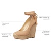 image:imageJessica Simpson Womens Zexie Espadrille WedgeAlmond