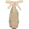 image:imageJessica Simpson Womens Zexie Espadrille WedgeBlue Green Raffia