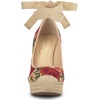 image:imageJessica Simpson Womens Zexie Espadrille WedgeNatural Millie Meadow Raffia