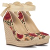 image:imageJessica Simpson Womens Zexie Espadrille WedgeNatural Millie Meadow Raffia
