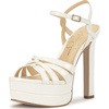 image:imageJessica Simpson Itzari Double Platform Heeled SandalsBright White