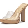 image:imageJessica Simpson Womens Azelica High Heel SandalClearBuff