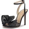 Black/Pewter Lurex Lace