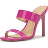 Brightest Pink Crinkled Patent