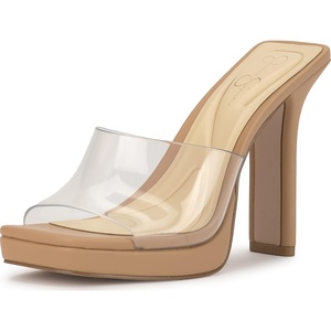 image:imageJessica Simpson Womens Azelica High Heel SandalClearBuff