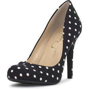image:imageJessica Simpson Womens Calie Classic PumpBlackWhite