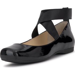 image:imageJessica Simpson Womens Mandayss Cross Strap Ballet FlatBlack