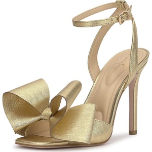 image:imageJessica Simpson Womens Olivine Bow Heeled SandalGold