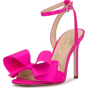 image:imageJessica Simpson Womens Olivine Bow Heeled SandalValley Pink