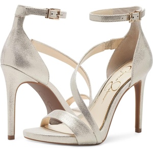 image:imageJessica Simpson Womens Rayli Ankle Strap Heeled SandalPale Gold