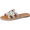 image:imageJessica Simpson Bria Flat Woven SandalsSilver