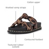 image:imageJessica Simpson Caralyna Studded Knot SandalsNatural Leopard