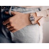image:imageJessica Simpson Diamond Collection Womens Watch Classic Quartz Metal Band Barrle Faceted Crystal Face Elegant Dress Watch for WomenRose GoldPurple