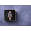 image:imageJessica Simpson Diamond Collection Womens Watch Classic Quartz Metal Band Barrle Faceted Crystal Face Elegant Dress Watch for WomenRose GoldPurple