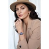 image:imageJessica Simpson Diamond Collection Womens Watch Classic Quartz Metal Band Barrle Faceted Crystal Face Elegant Dress Watch for WomenSilver