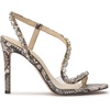 image:imageJessica Simpson Jaycin Embellished Heeled SandalsBlackWhite