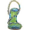 image:imageJessica Simpson Jaycin Embellished Heeled SandalsBlue Green Combo