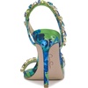 image:imageJessica Simpson Jaycin Embellished Heeled SandalsBlue Green Combo