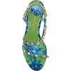 image:imageJessica Simpson Jaycin Embellished Heeled SandalsBlue Green Combo