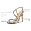 image:imageJessica Simpson Jaycin Embellished Heeled SandalsCream Multi