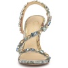 image:imageJessica Simpson Jaycin Embellished Heeled SandalsCream Multi