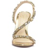 image:imageJessica Simpson Jaycin Embellished Heeled SandalsGoldClear