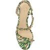 image:imageJessica Simpson Jaycin Embellished Heeled SandalsGreen Multi Jungle Jacquard