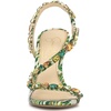 image:imageJessica Simpson Jaycin Embellished Heeled SandalsGreen Multi Jungle Jacquard