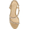image:imageJessica Simpson Jaycin Embellished Heeled SandalsNatural Raffia