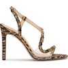 image:imageJessica Simpson Jaycin Embellished Heeled SandalsNatural Tiger Print