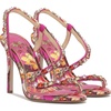 image:imageJessica Simpson Jaycin Embellished Heeled SandalsPink Combo