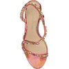 image:imageJessica Simpson Jaycin Embellished Heeled SandalsPink Red Combo