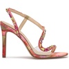 image:imageJessica Simpson Jaycin Embellished Heeled SandalsPink Red Combo