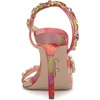 image:imageJessica Simpson Jaycin Embellished Heeled SandalsPink Red Combo
