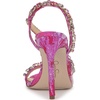 image:imageJessica Simpson Jaycin Embellished Heeled SandalsPinkRed Combo