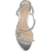 image:imageJessica Simpson Jaycin Embellished Heeled SandalsSilverClear