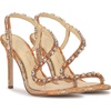 image:imageJessica Simpson Jaycin Embellished Heeled SandalsTangerine Combo